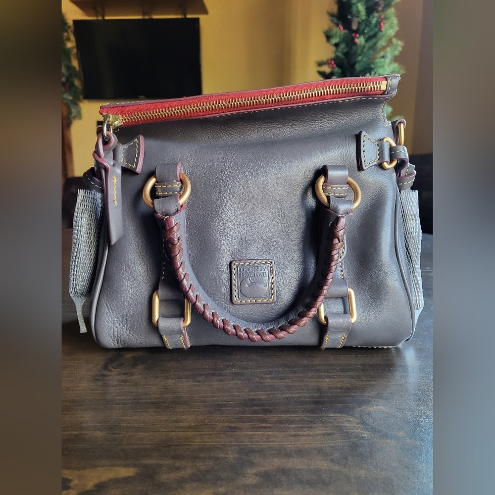 RARE! Dooney & Bourke Elephant Micro Florentine Satchel